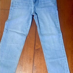 Art Class Relaxed Straight Jeans in Light Blue